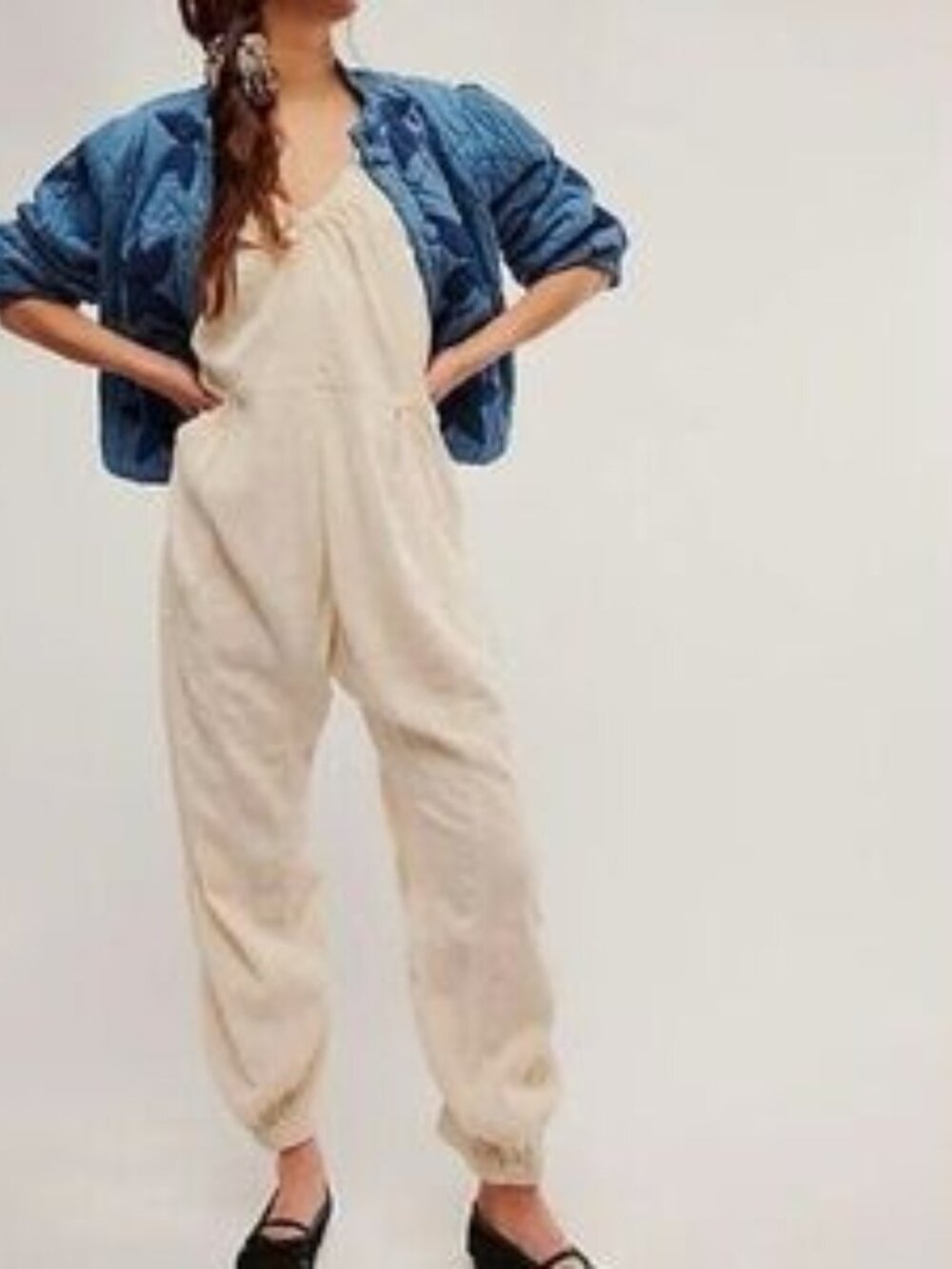 NWOT Free People Dream Free Harem One Piece Jumpsuit~ M ~ Sold Out